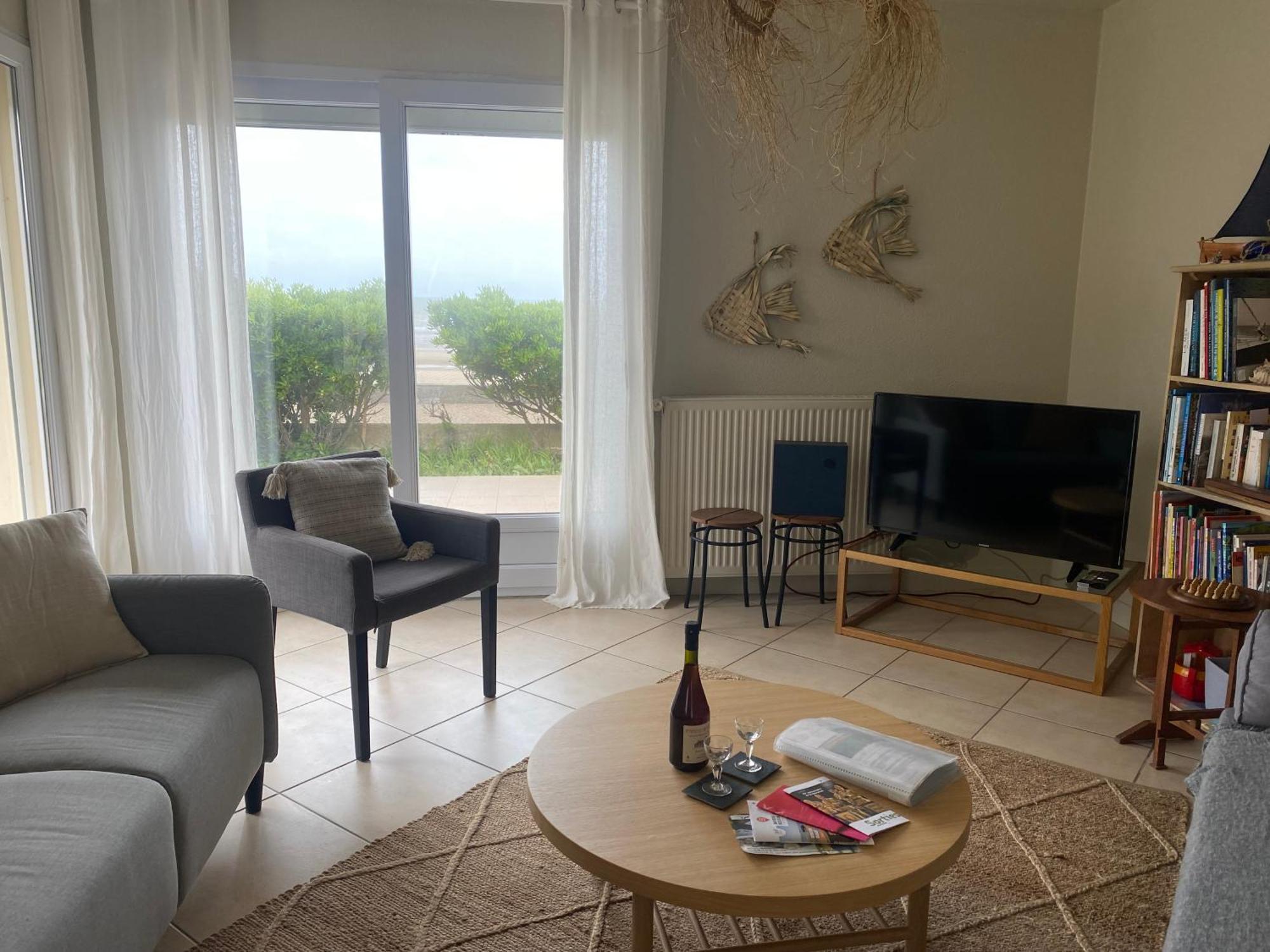Vue Exceptionnelle En Front De Mer, 8 Personnes Ver-sur-Mer Εξωτερικό φωτογραφία